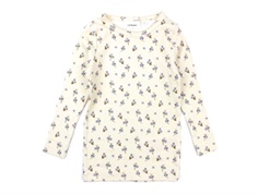 Lil Atelier top slim turtledove blomster